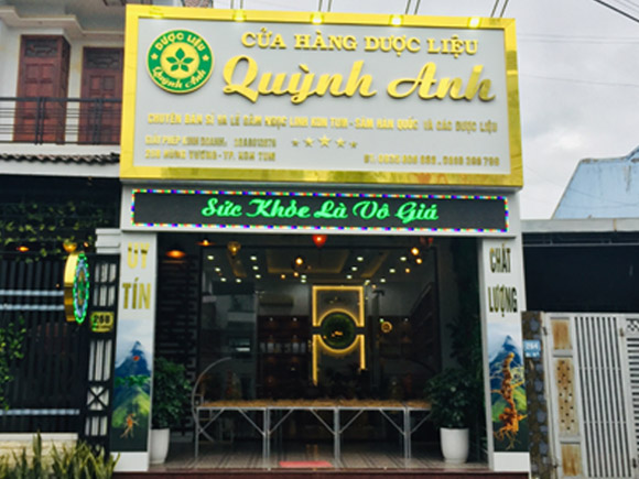 Hình ảnh cửa hàng dược liệu Quỳnh Anh