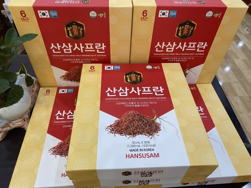 Nước Hồng Sâm Nhuỵ Hoa Nghệ Tây